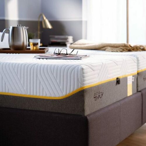 cooltouch sensation luxe mattress medium AJAX products tabs